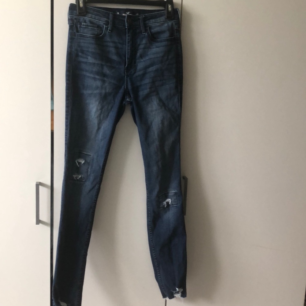 High Rise Super Skinny Hollister Stretch Jeans